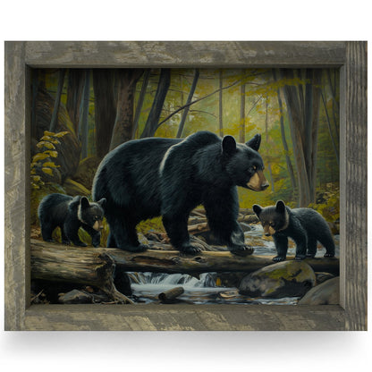 Rustic Brown frame