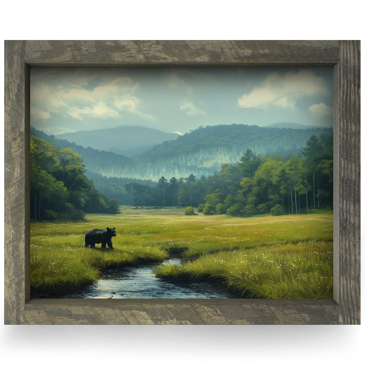 Rustic Brown frame