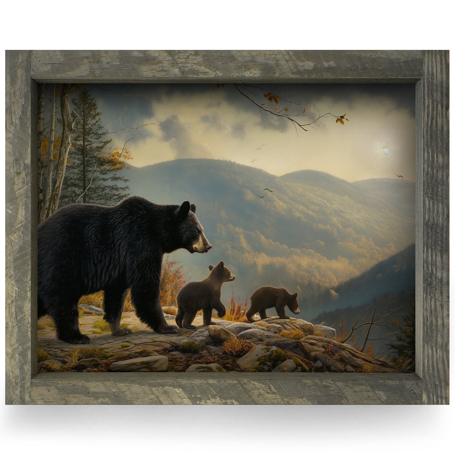 Rustic Brown frame