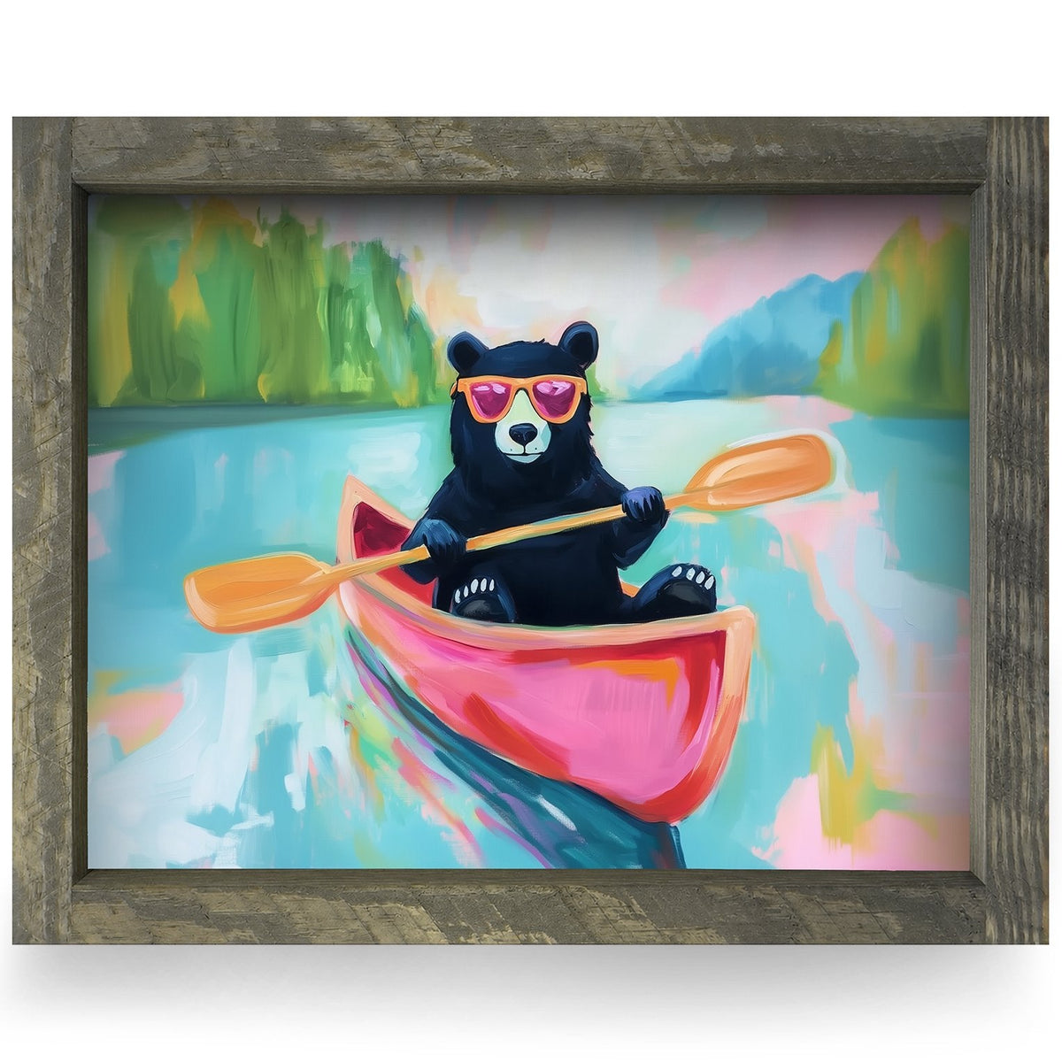 Rustic Brown frame