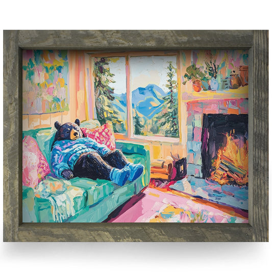 Rustic Brown frame