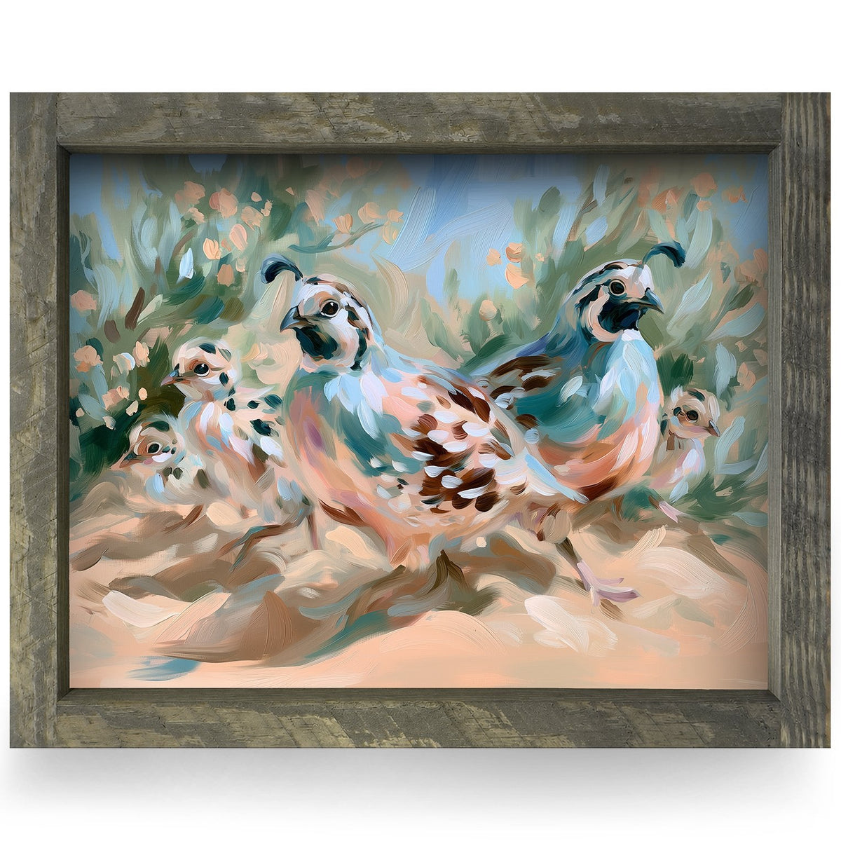 Rustic Brown frame
