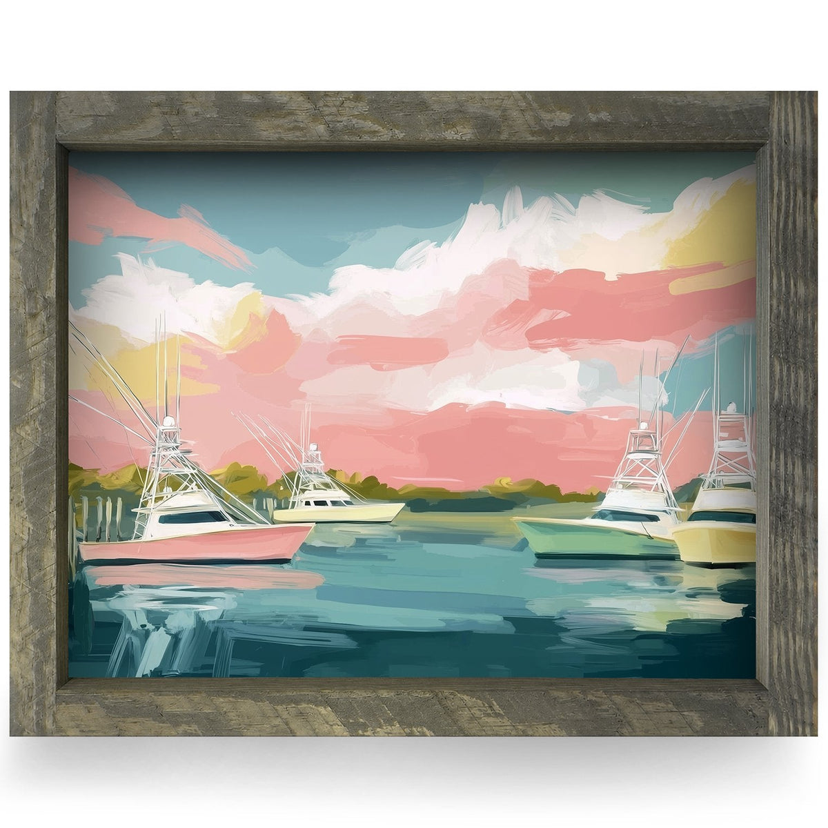 Rustic Brown frame
