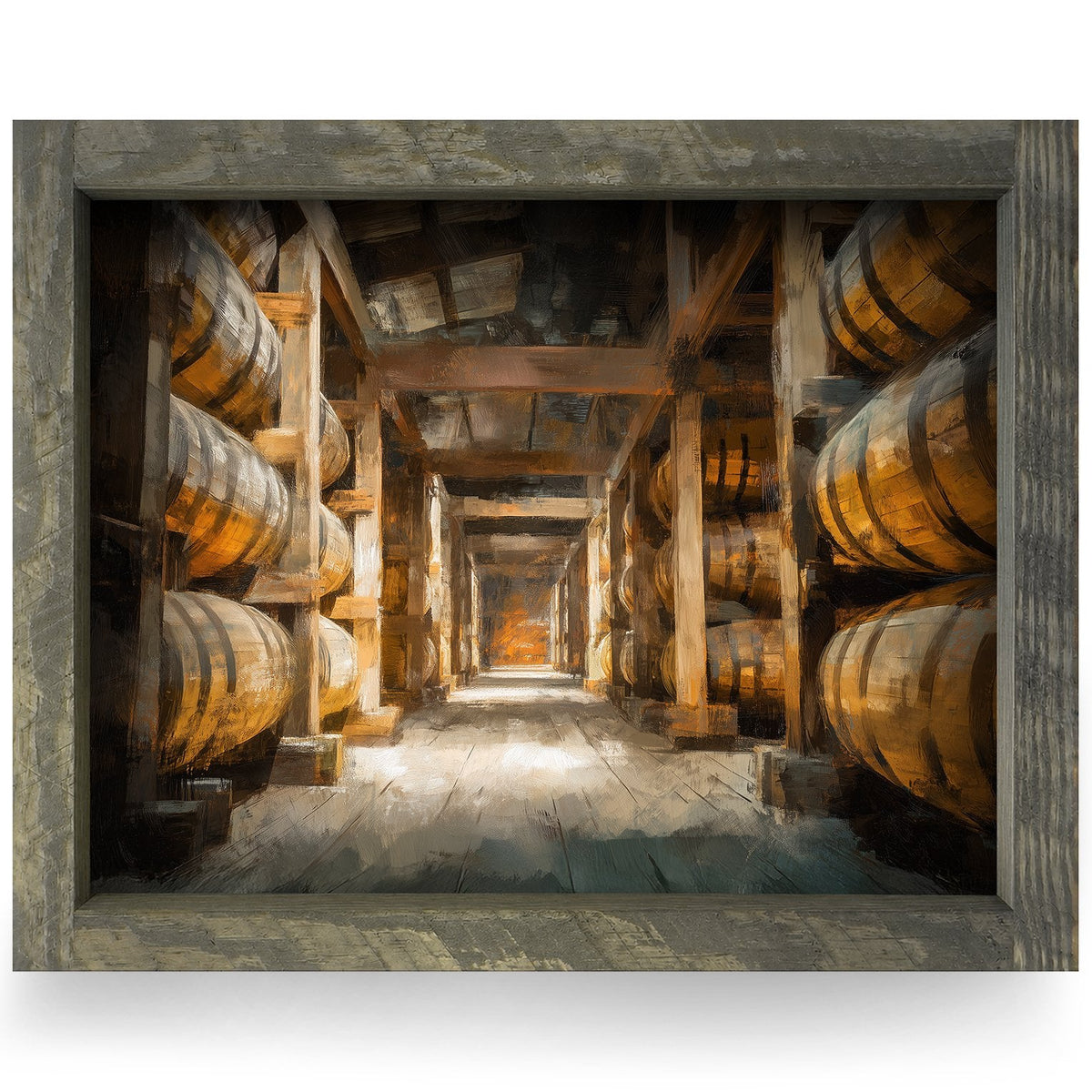 Rustic Brown frame