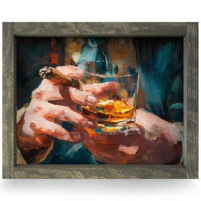 Rustic Brown frame
