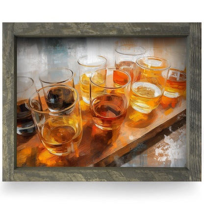 Rustic Brown frame