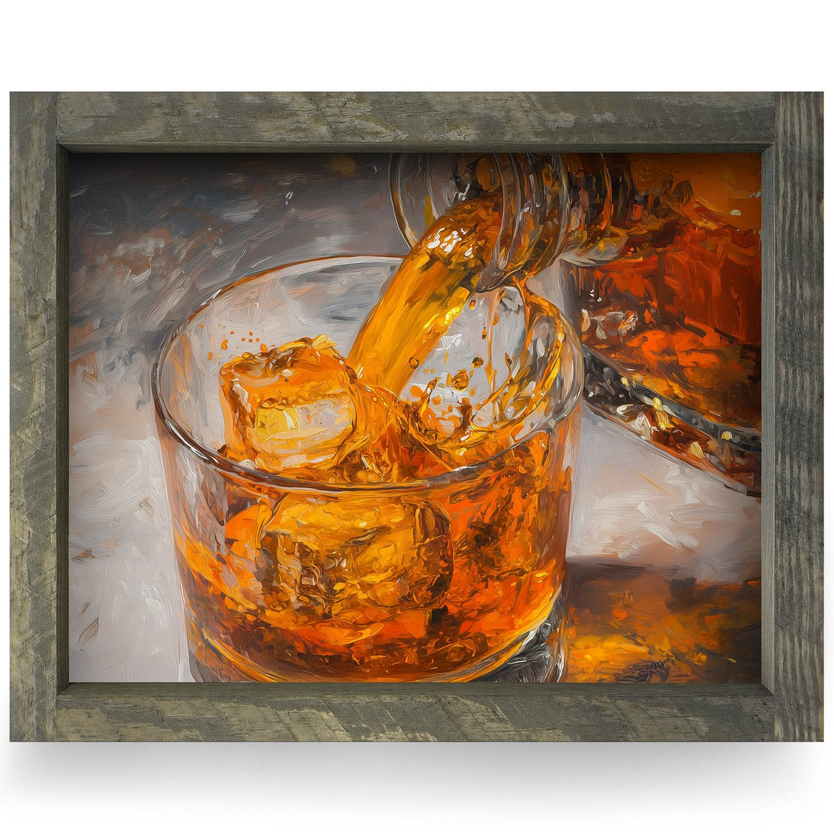 Rustic Brown frame