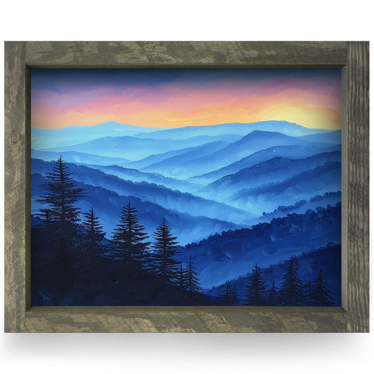 Rustic Brown frame