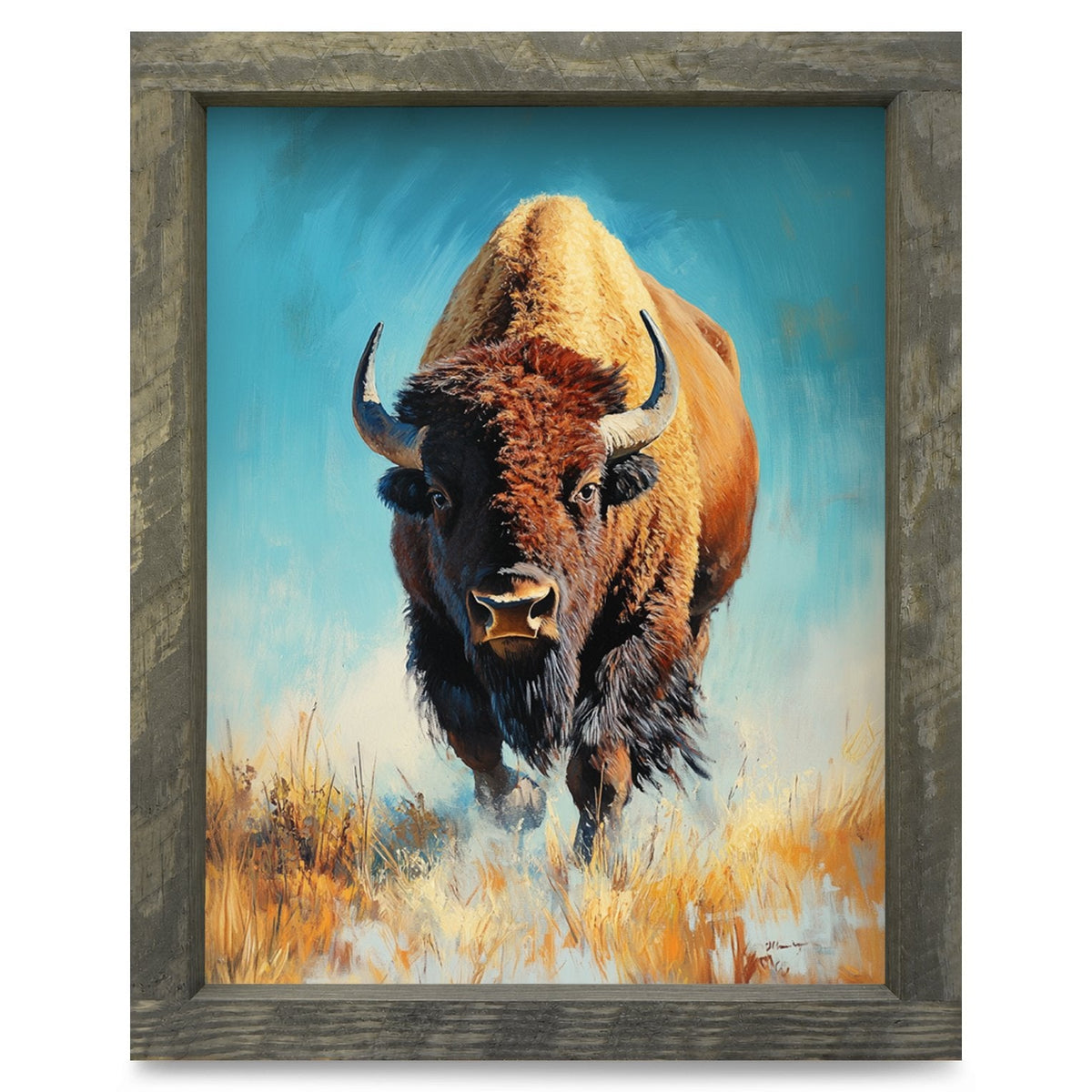 Rustic Brown frame