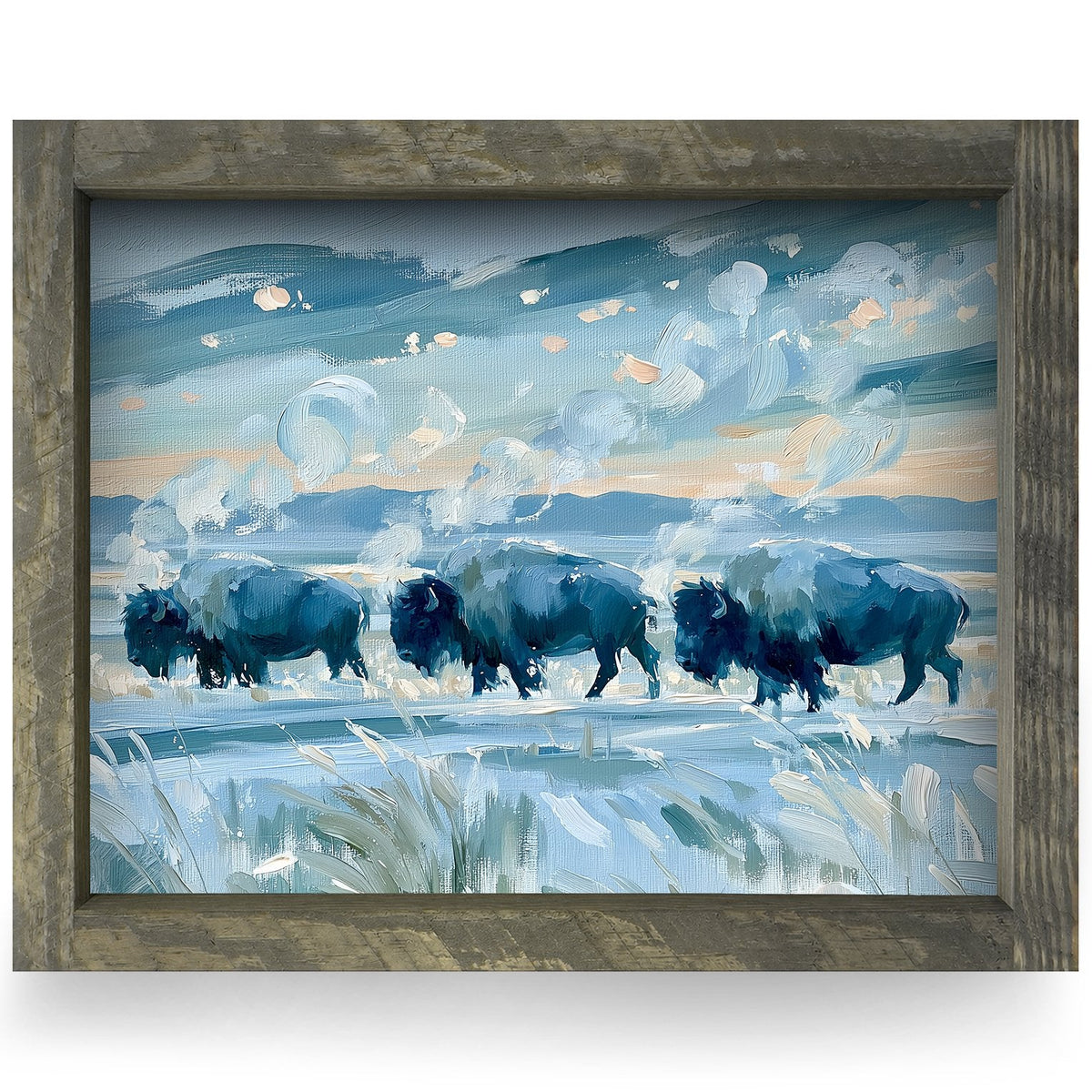 Rustic Brown frame