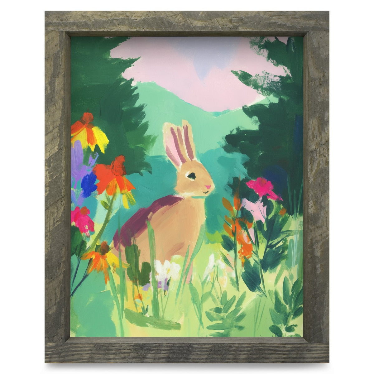 Rustic Brown frame
