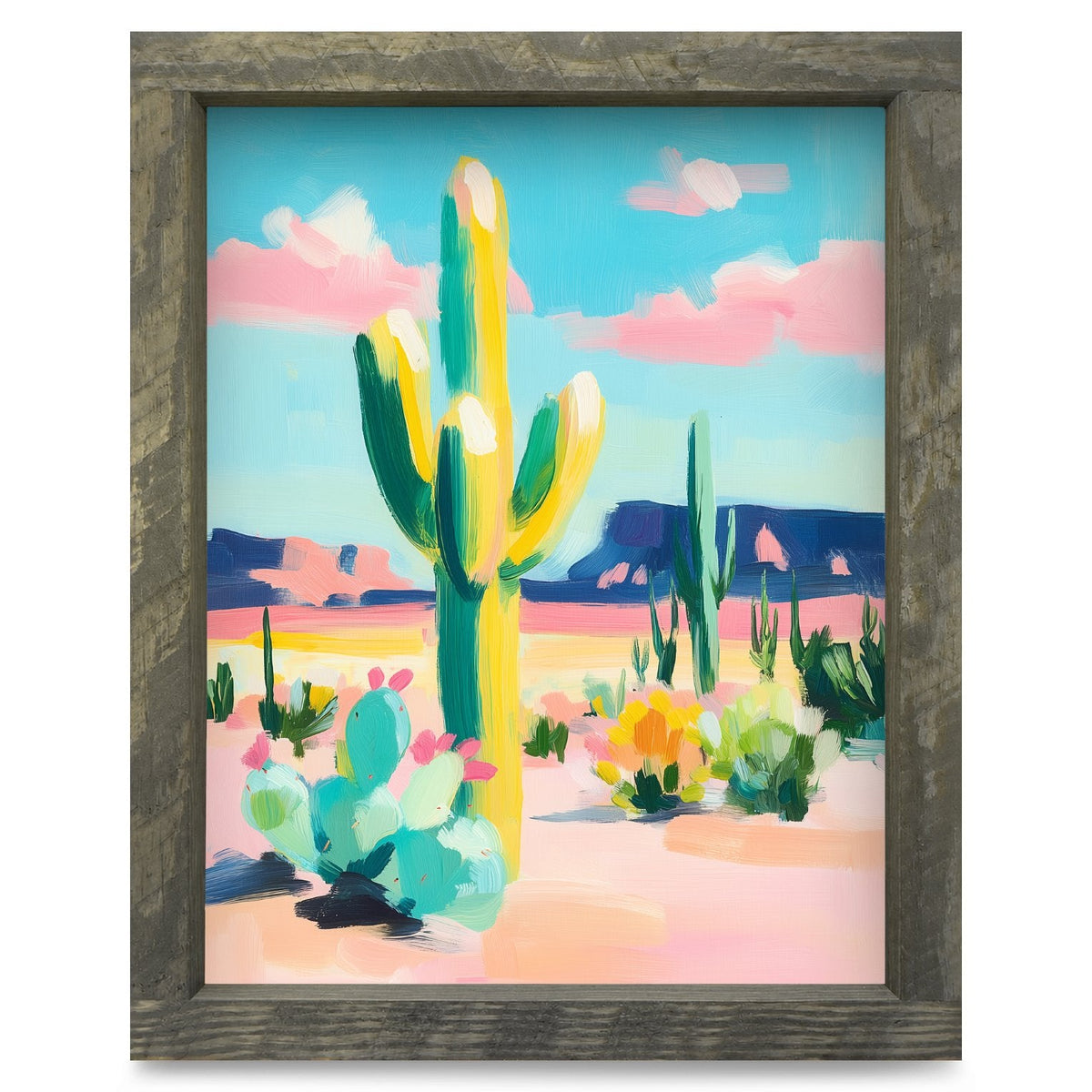 Rustic Brown frame