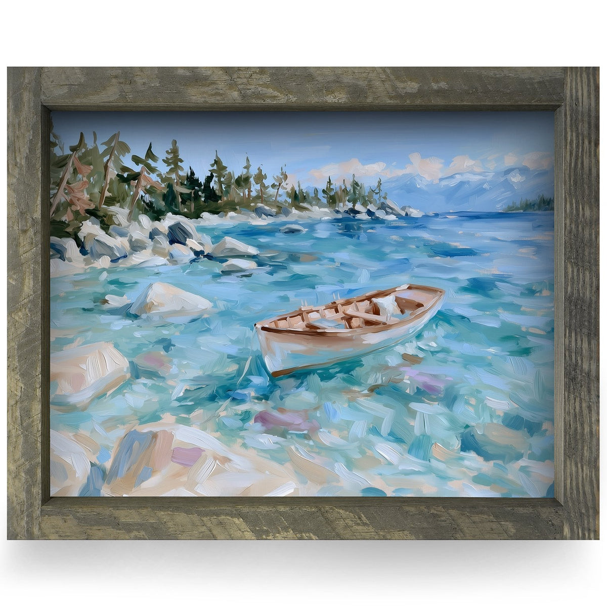 Rustic Brown frame