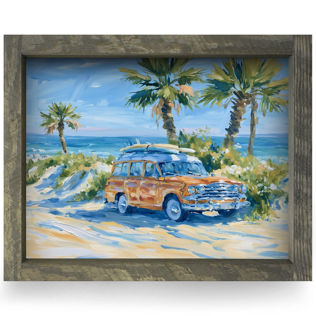 Rustic Brown frame