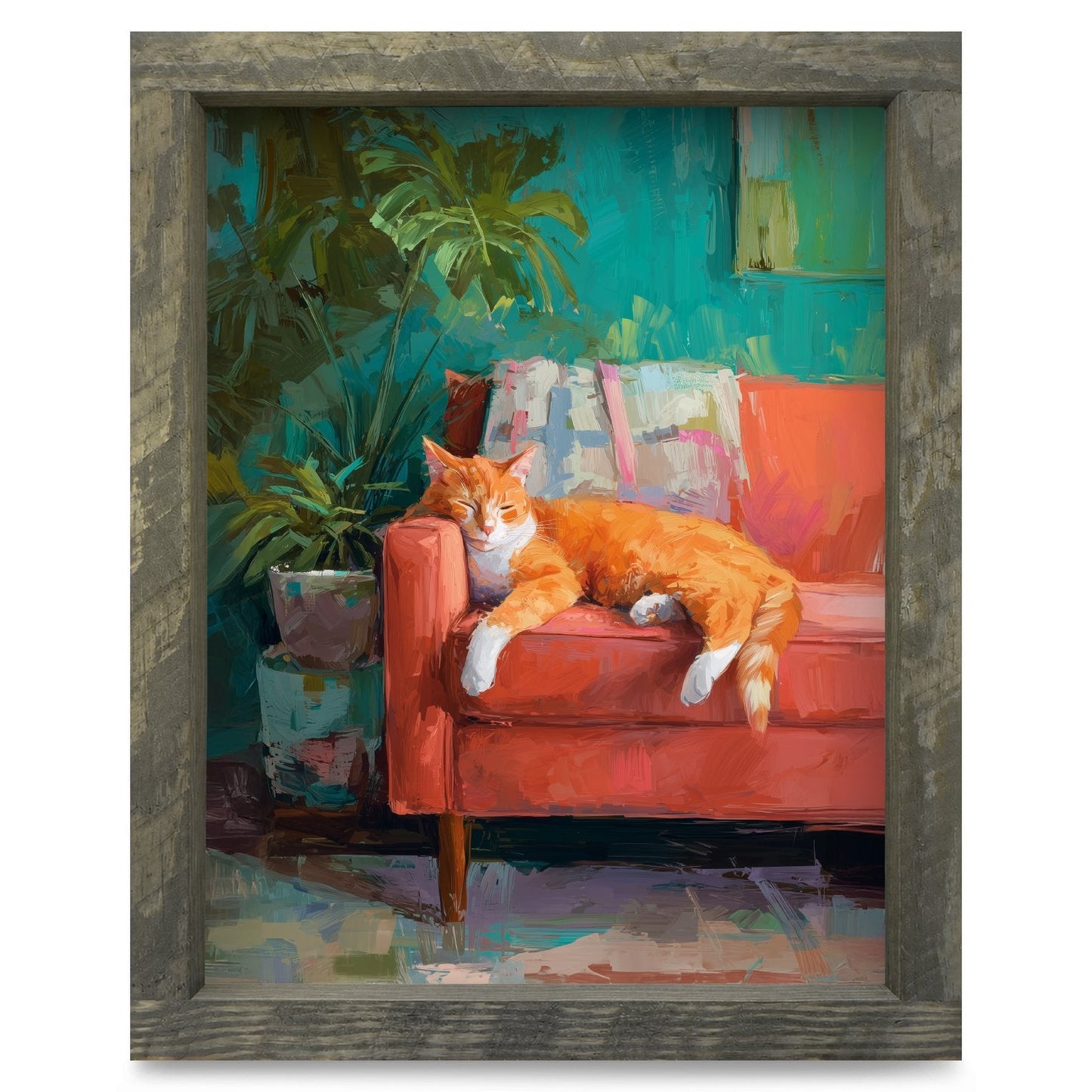 Rustic Brown frame