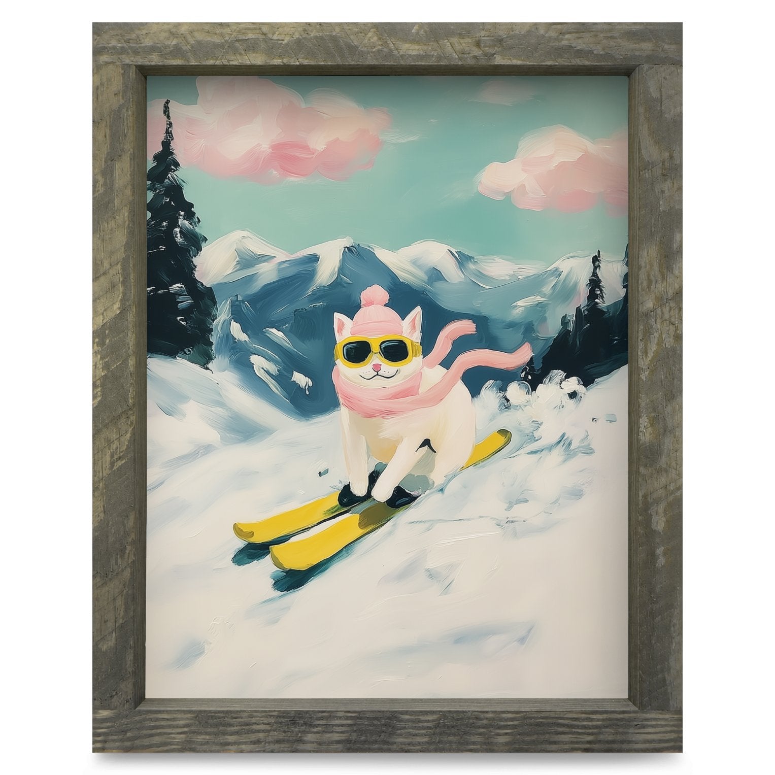 Rustic Brown frame
