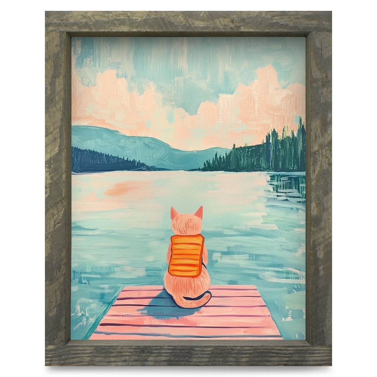 Rustic Brown frame