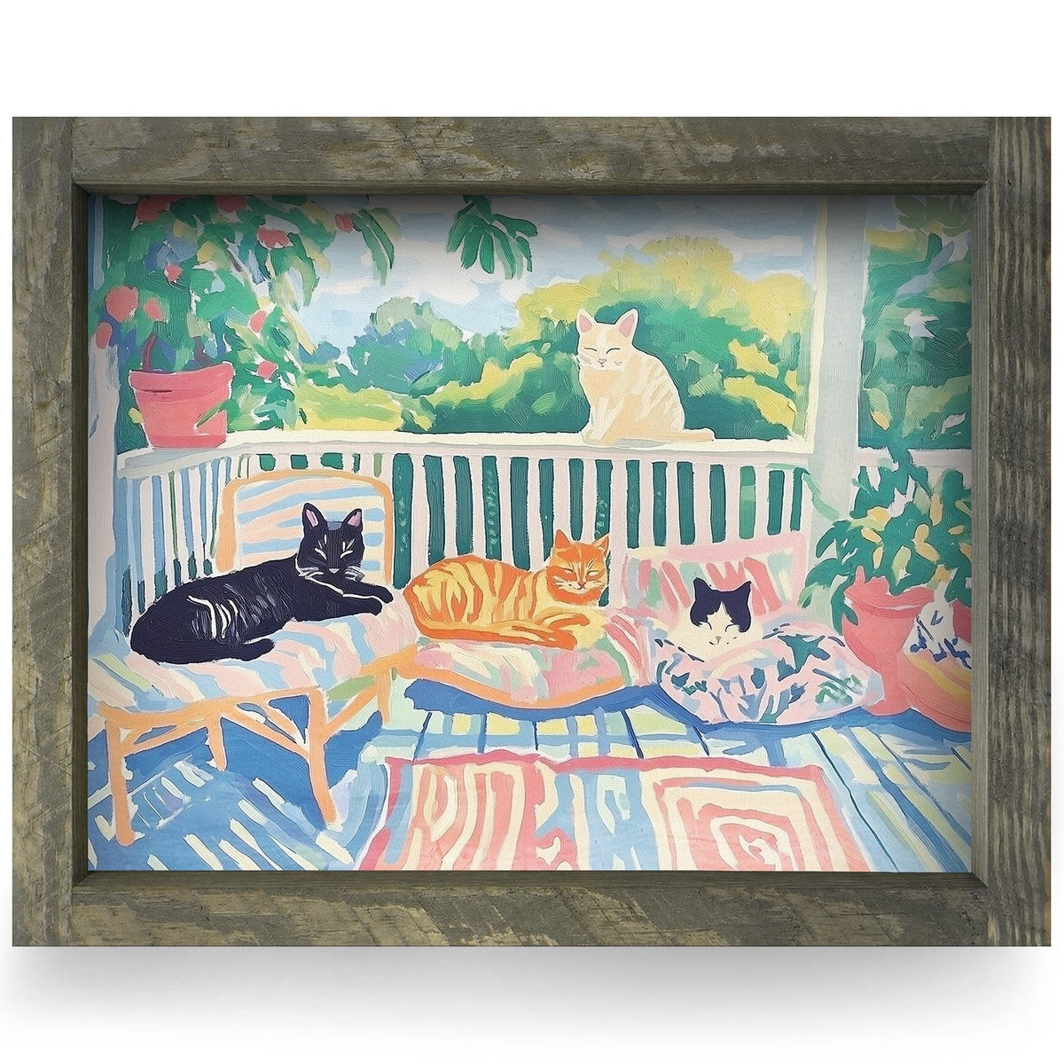 Rustic Brown frame