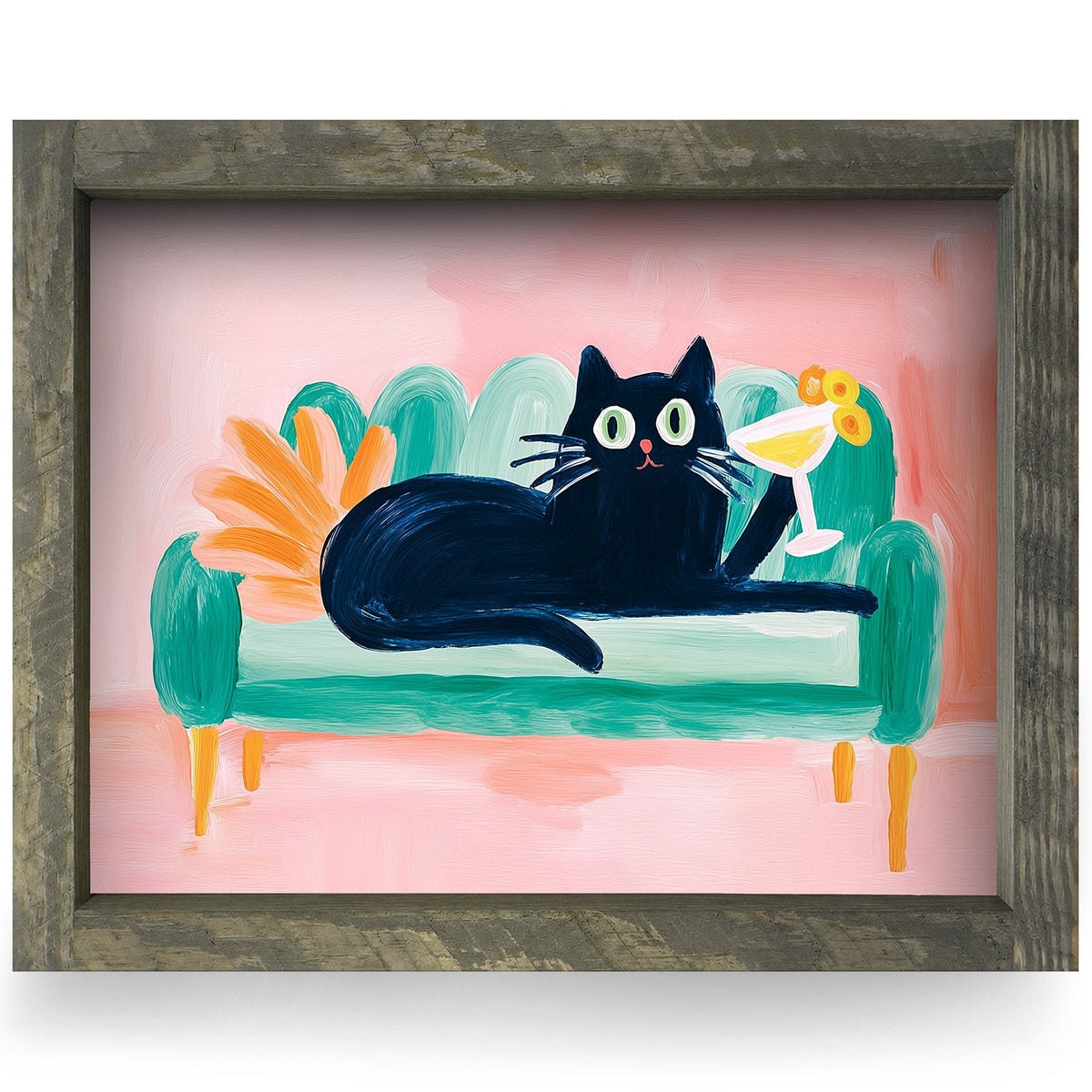 Rustic Brown frame