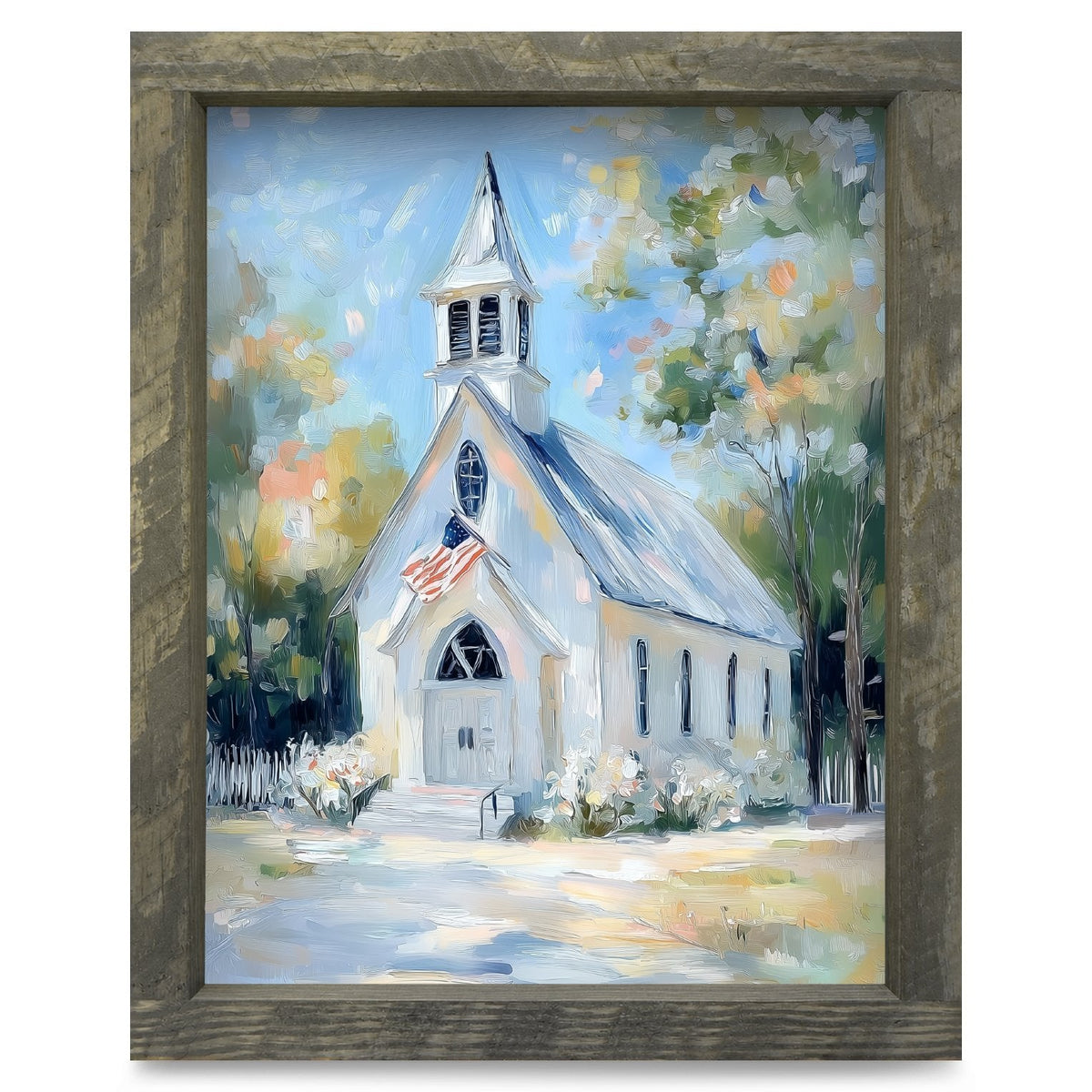 Rustic Brown frame