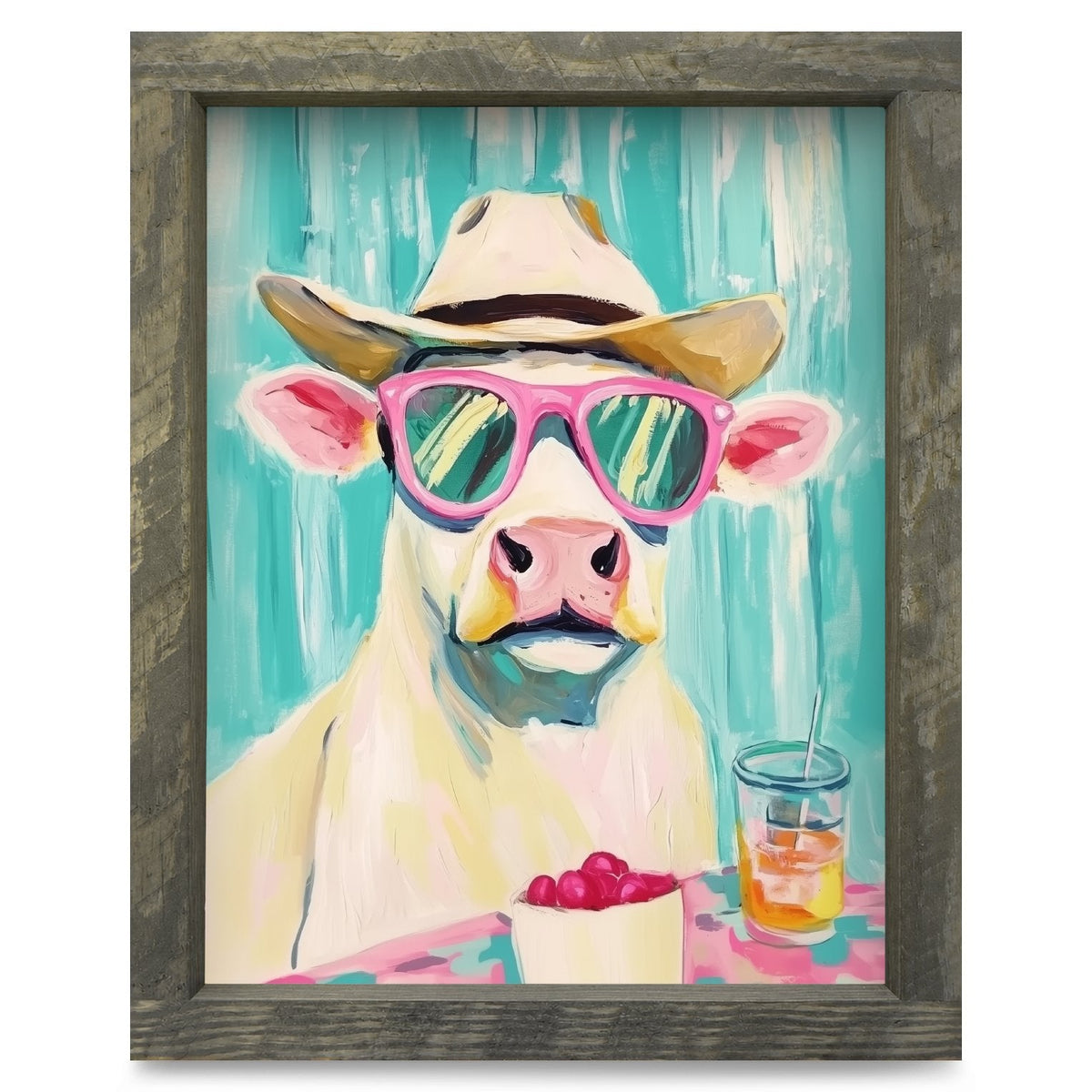 Rustic Brown frame