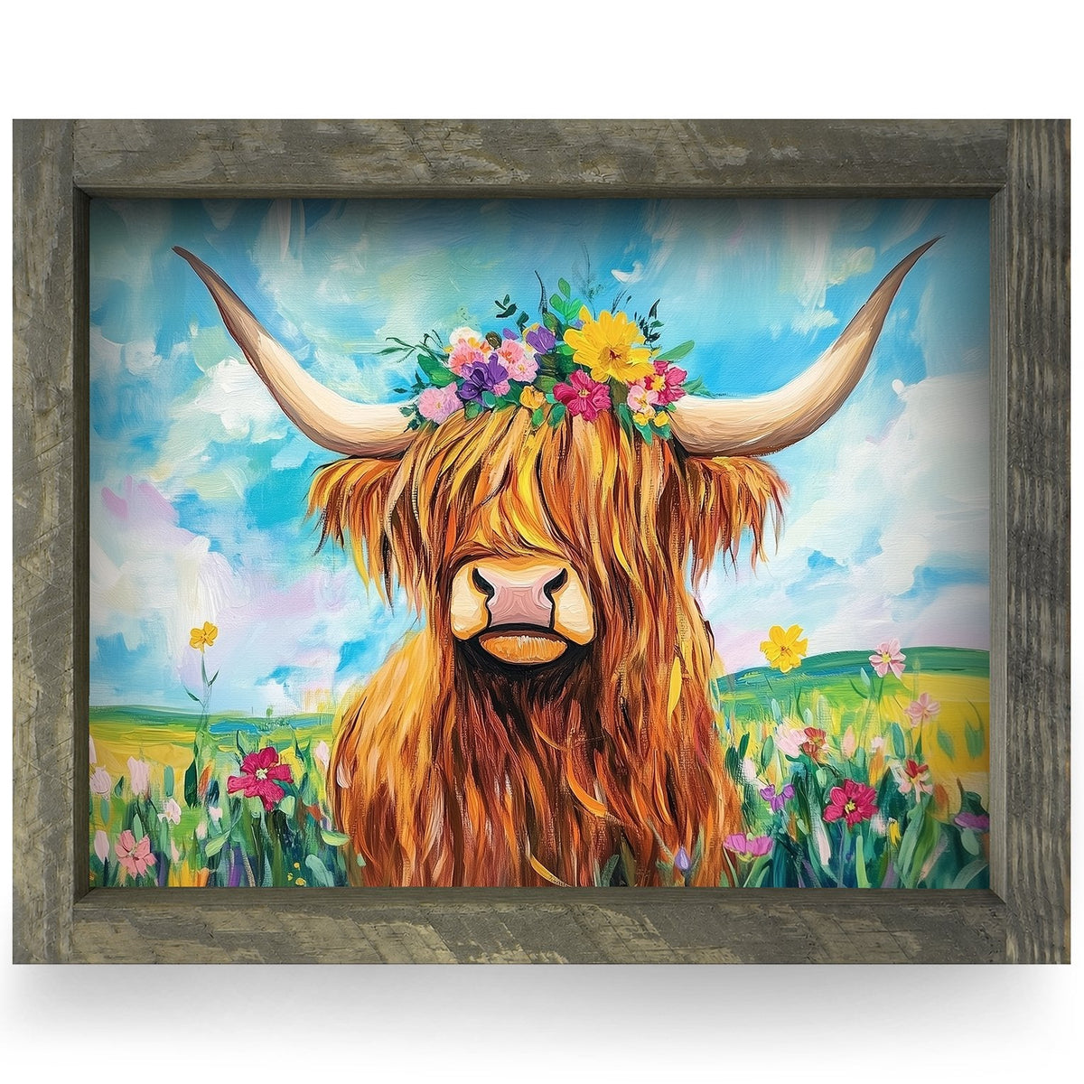 Rustic Brown frame