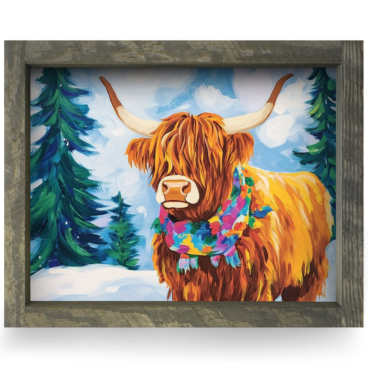 Rustic Brown frame