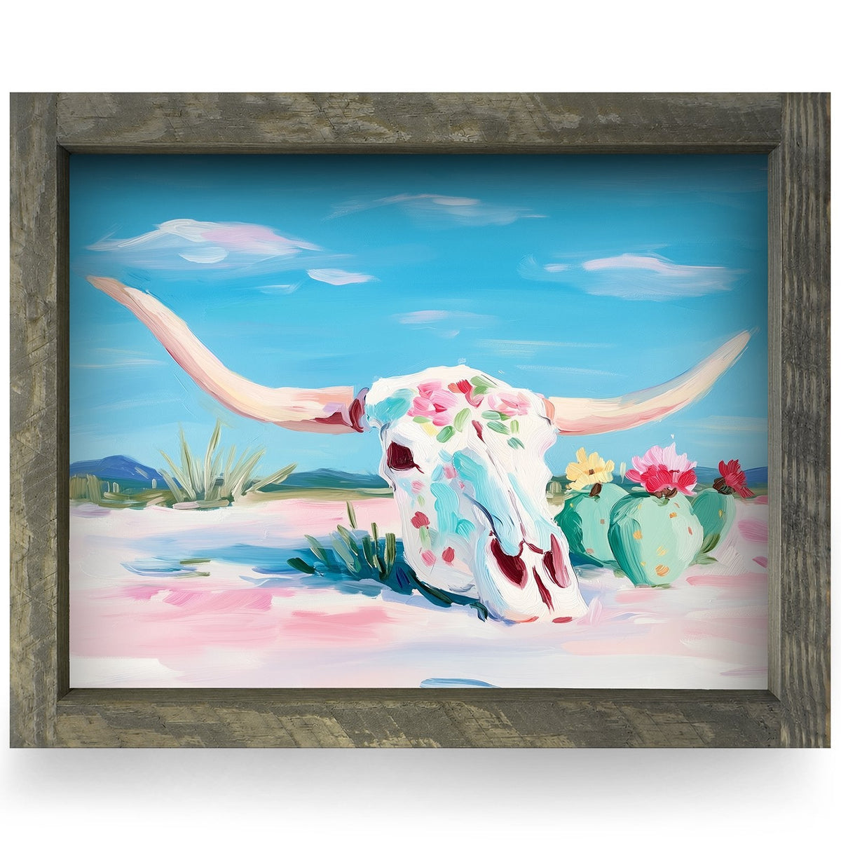 Rustic Brown frame