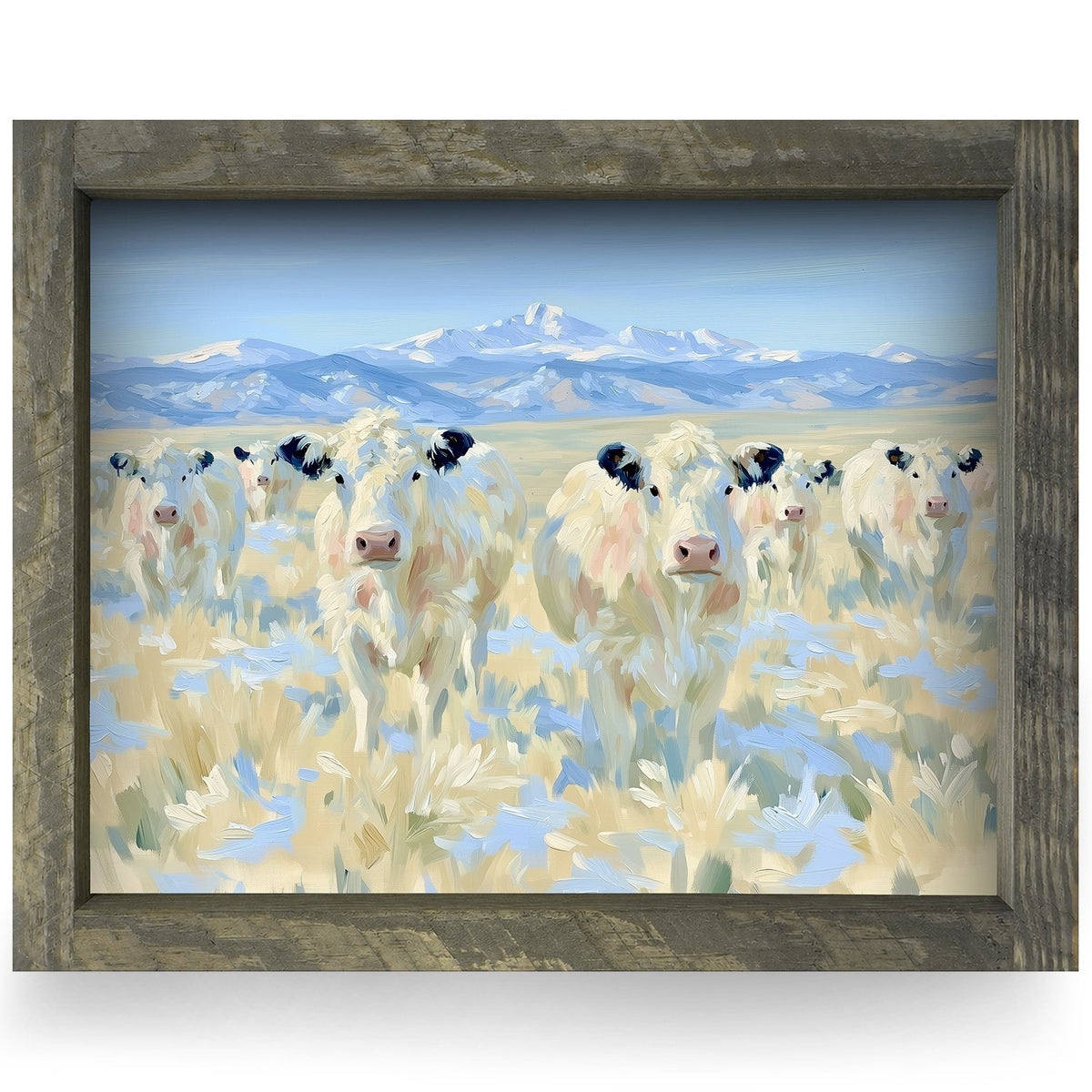 Rustic Brown frame