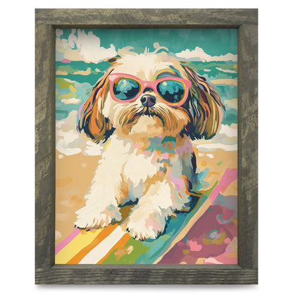 Rustic Brown frame
