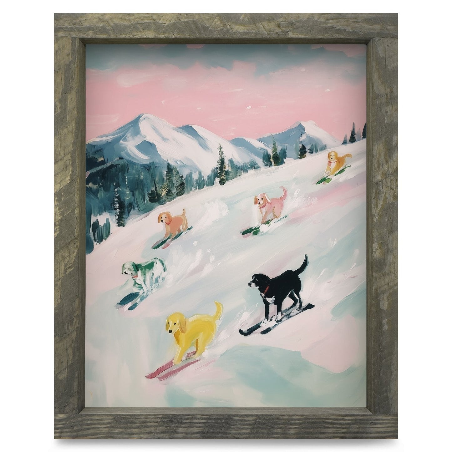 Rustic Brown frame