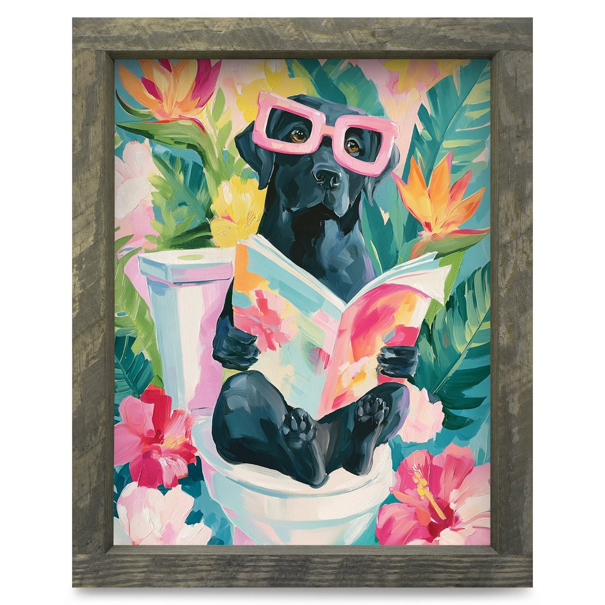 Rustic Brown frame