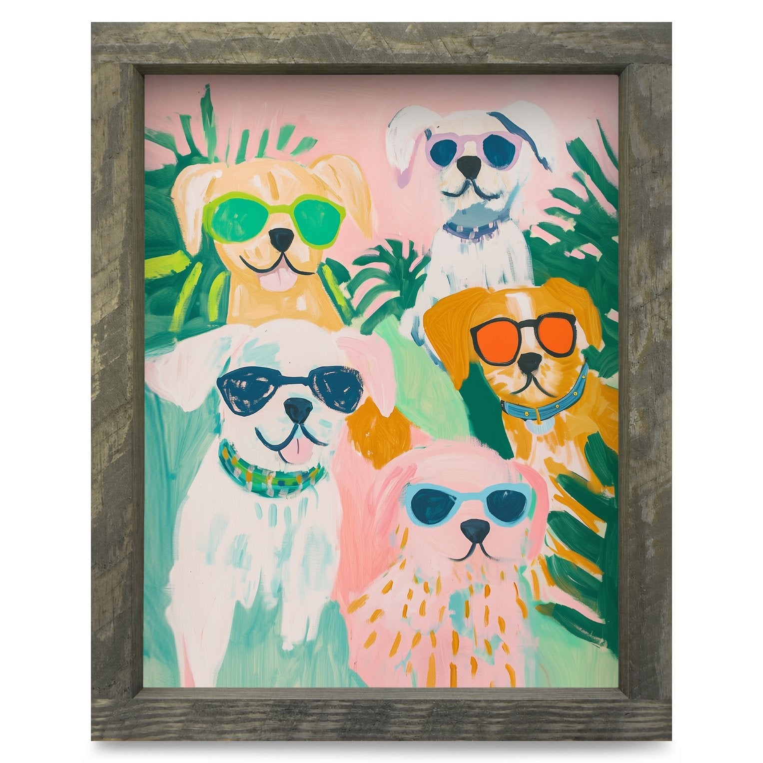 Rustic Brown frame