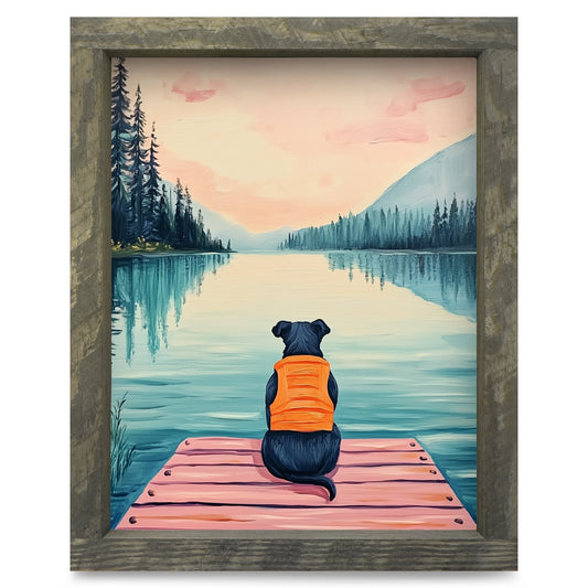 Rustic Brown frame