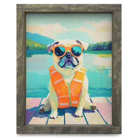 Rustic Brown frame