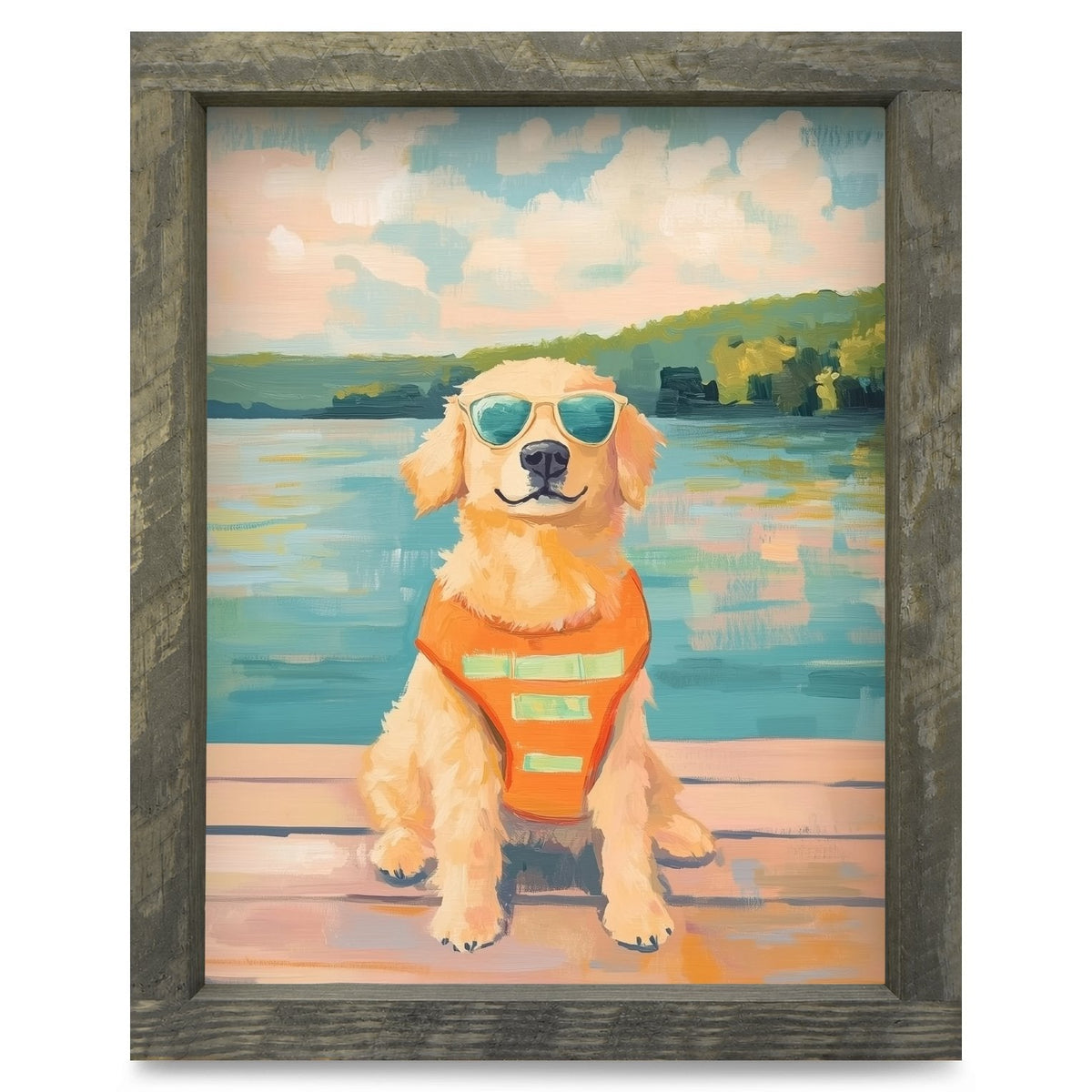 Rustic Brown frame