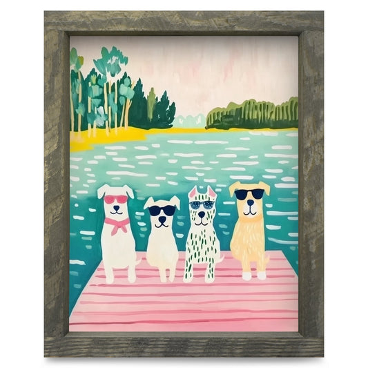 Rustic Brown frame