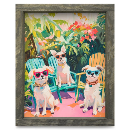 Rustic Brown frame