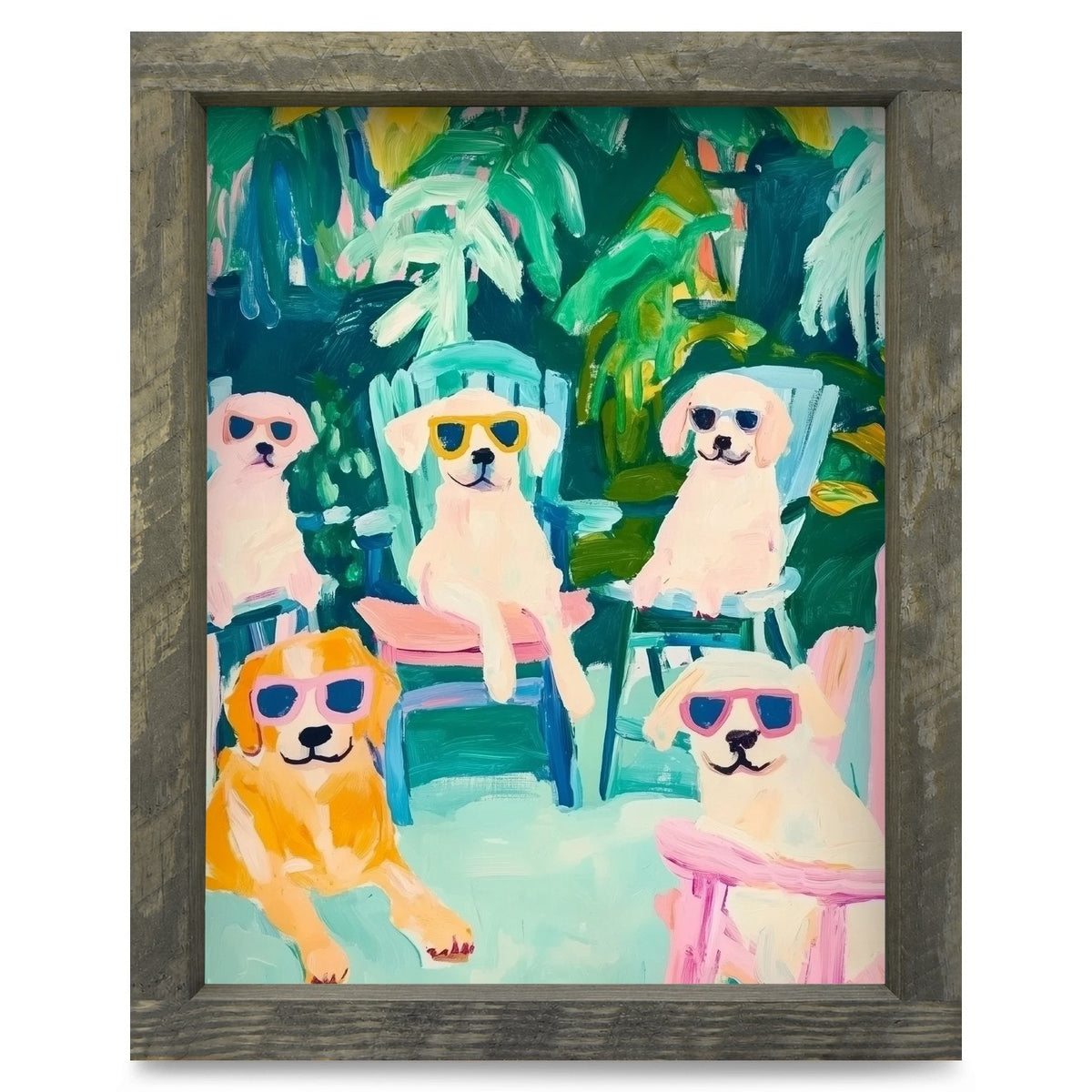 Rustic Brown frame