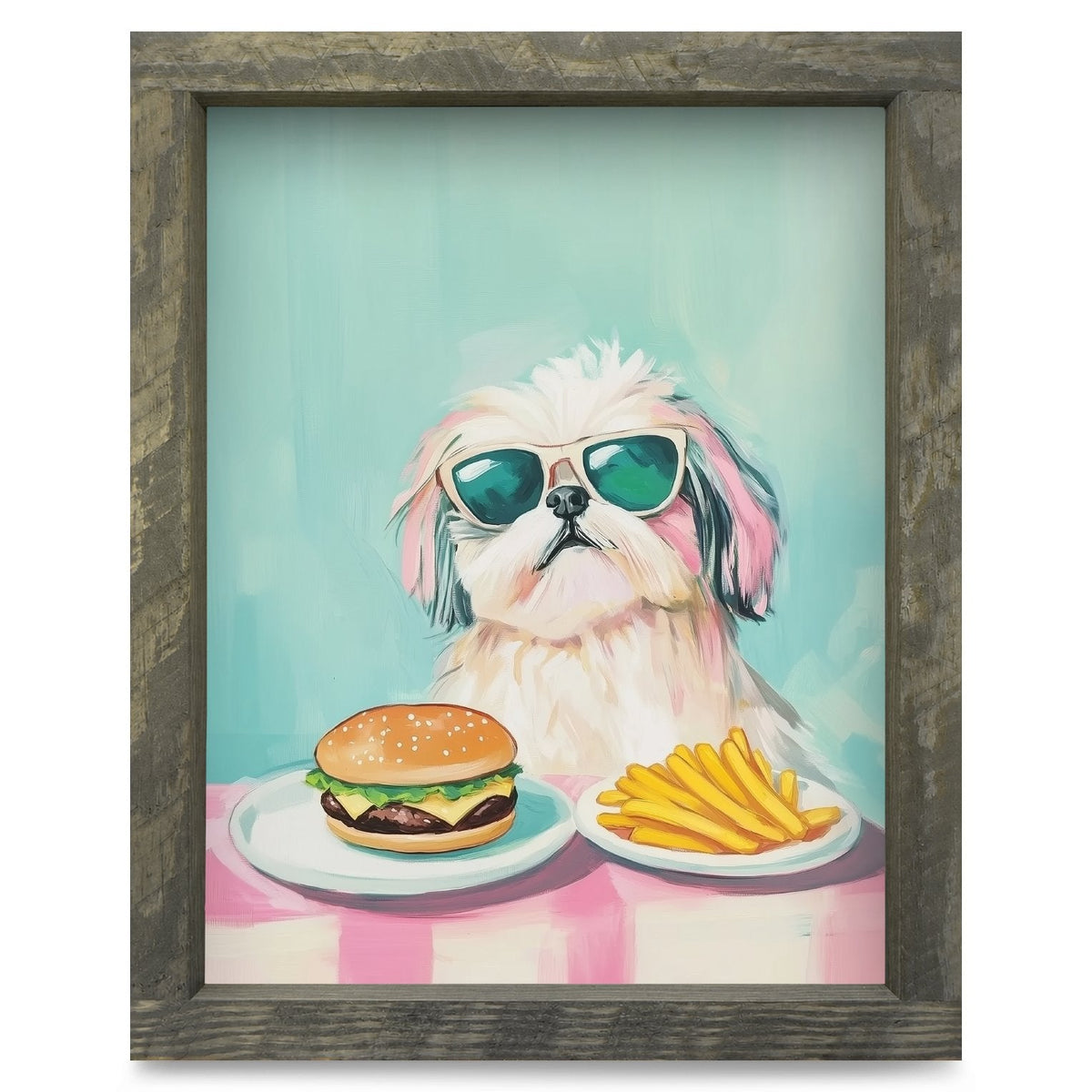 Rustic Brown frame
