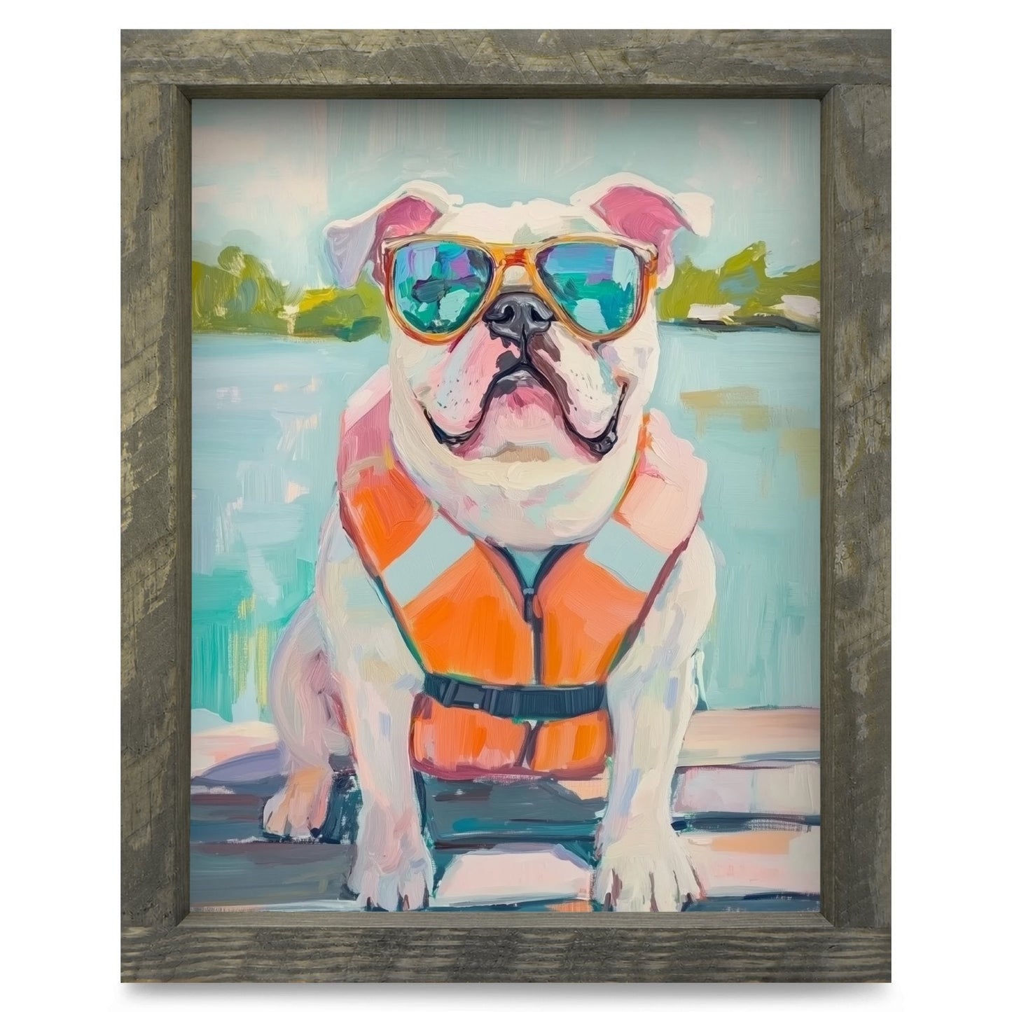 Rustic Brown frame