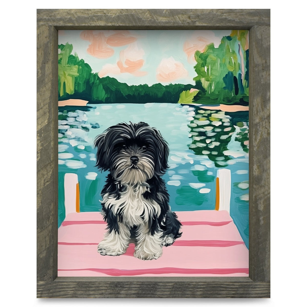 Rustic Brown frame