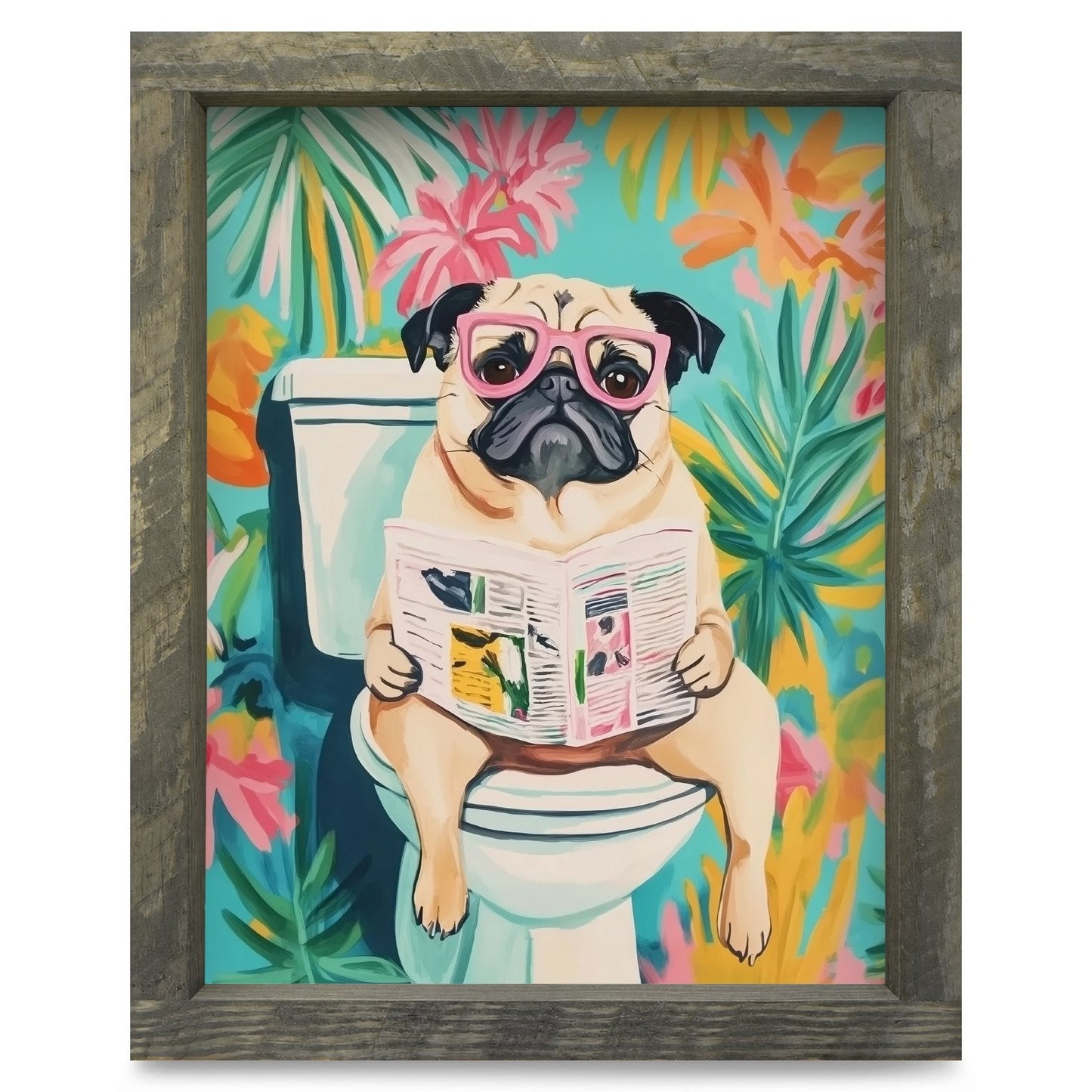Rustic Brown frame