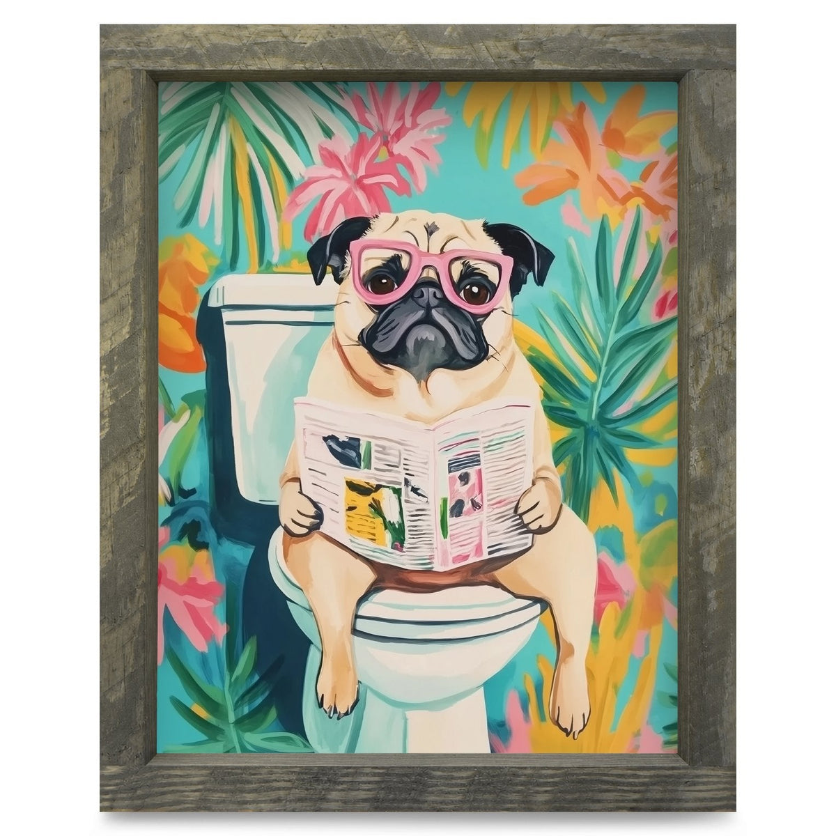 Rustic Brown frame