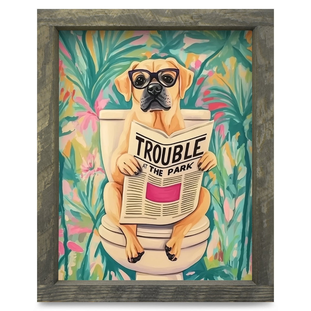 Rustic Brown frame