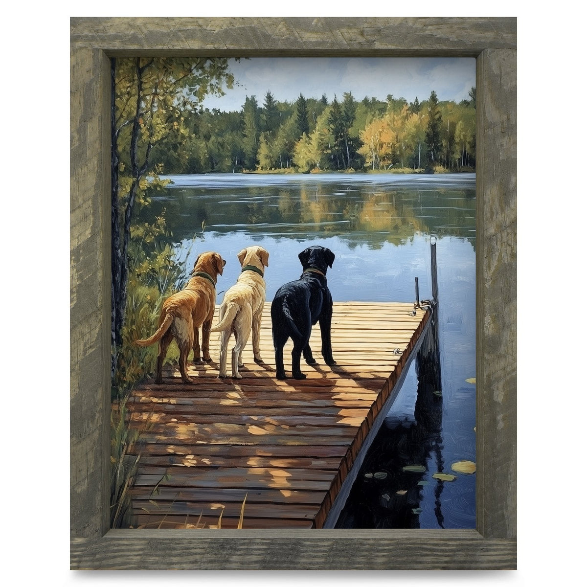 Rustic Brown frame