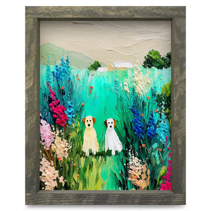 Rustic Brown frame
