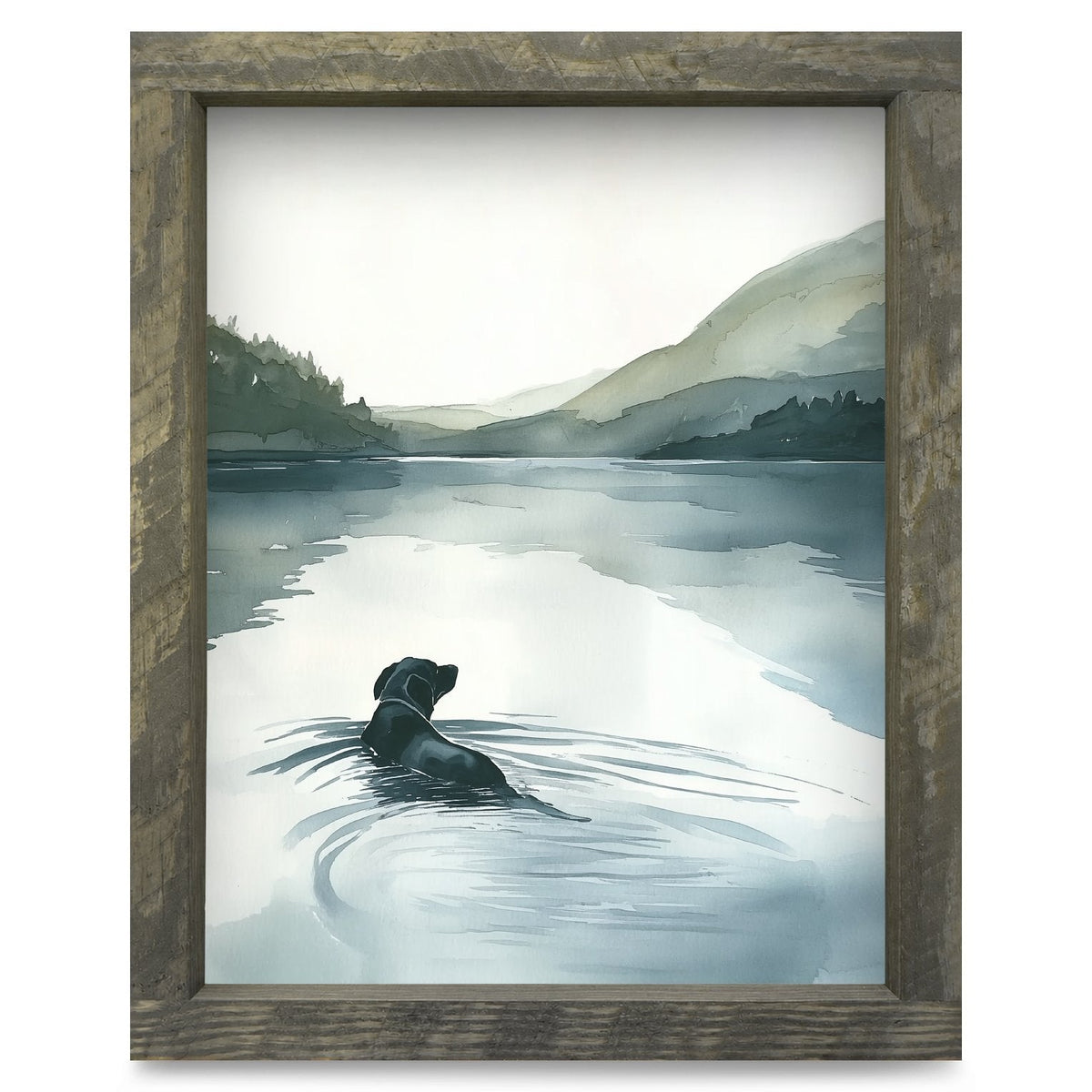 Rustic Brown frame
