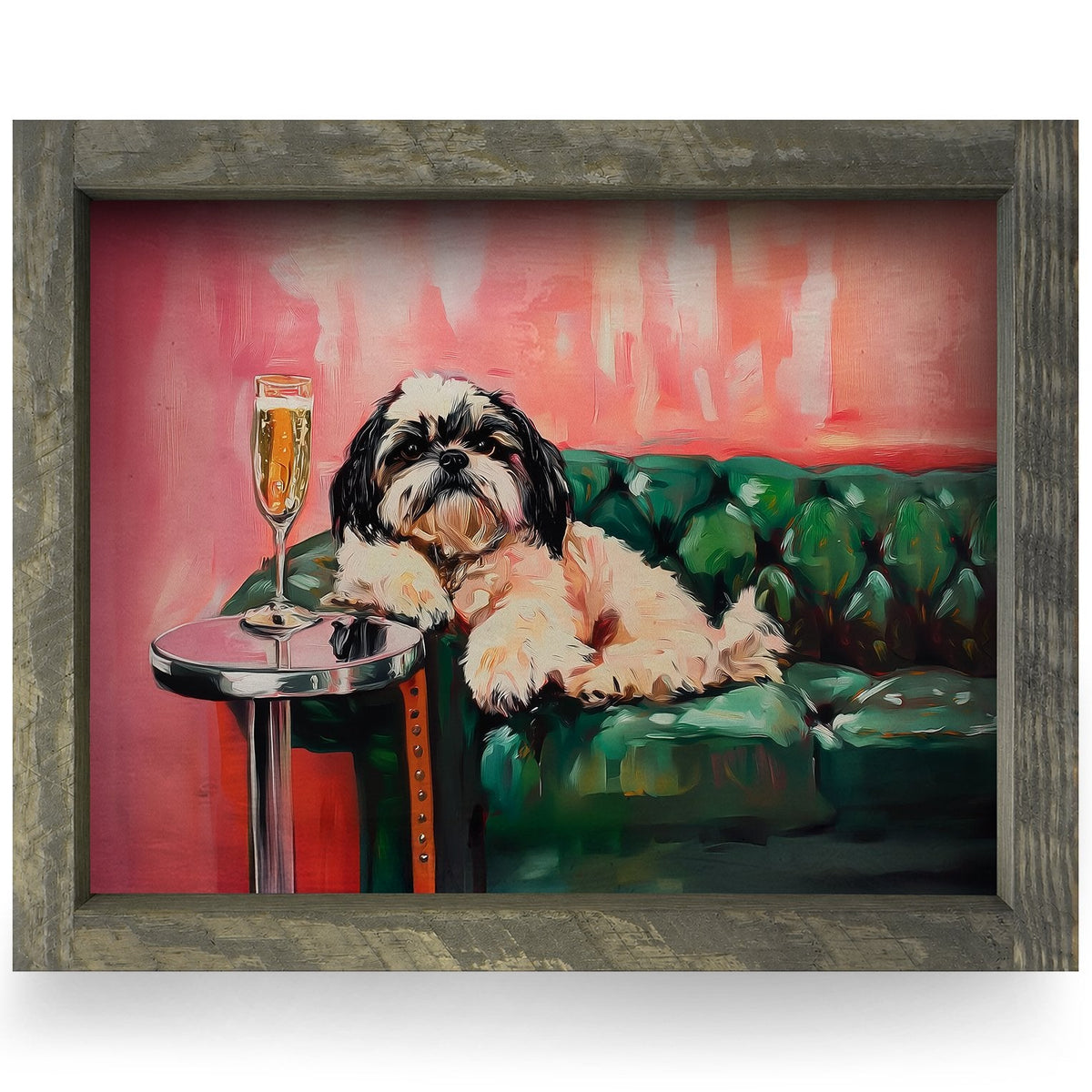 Rustic Brown frame
