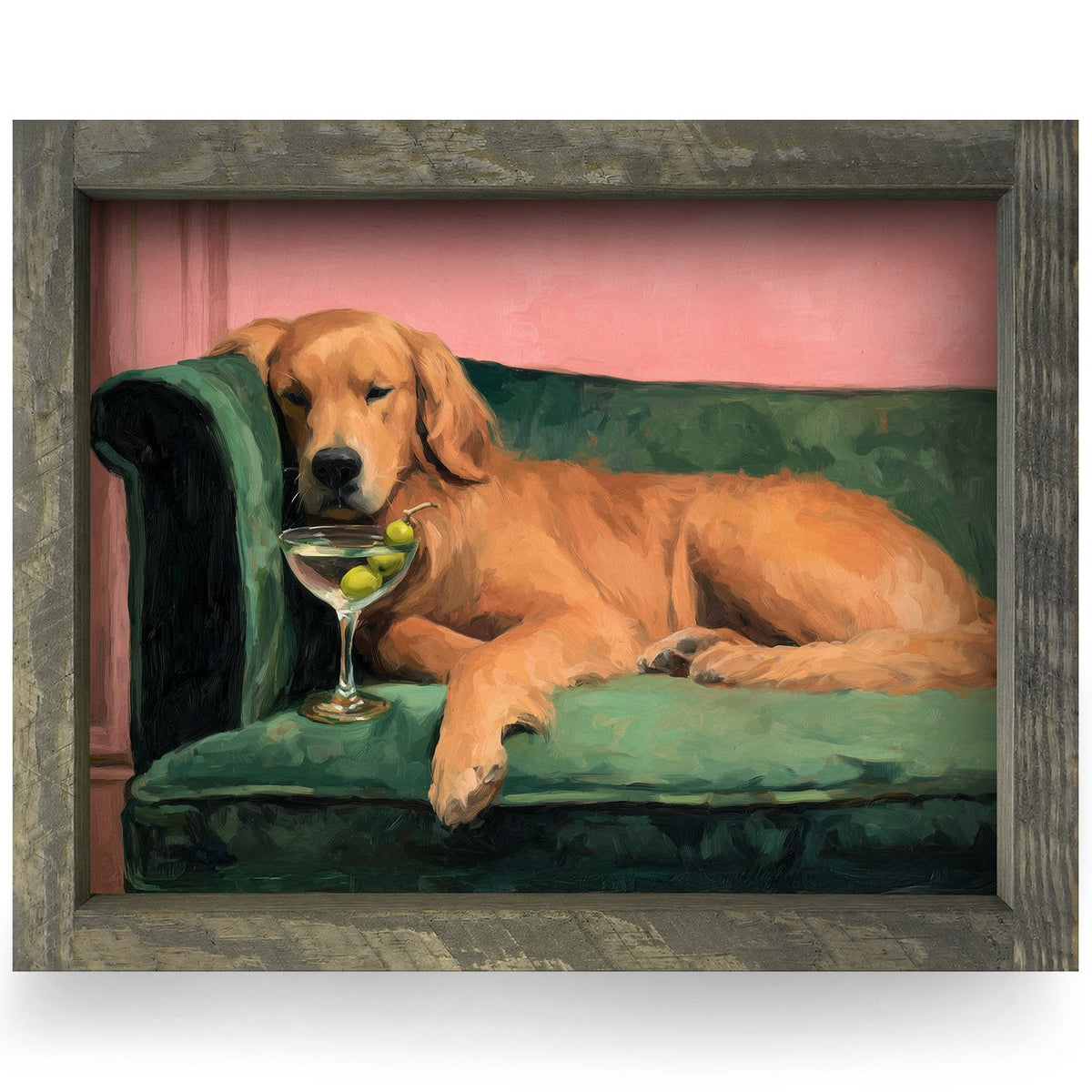 Rustic Brown frame